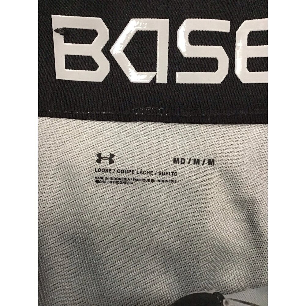 Men’s Short Grey Loose Medium Under Armour Baseball Pants 🩶 - Picture 3 of 4